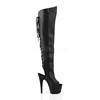 Pleaser - ADORE3019 Cuissardes à plateforme - Chaussures de pole dance - Noir Product image